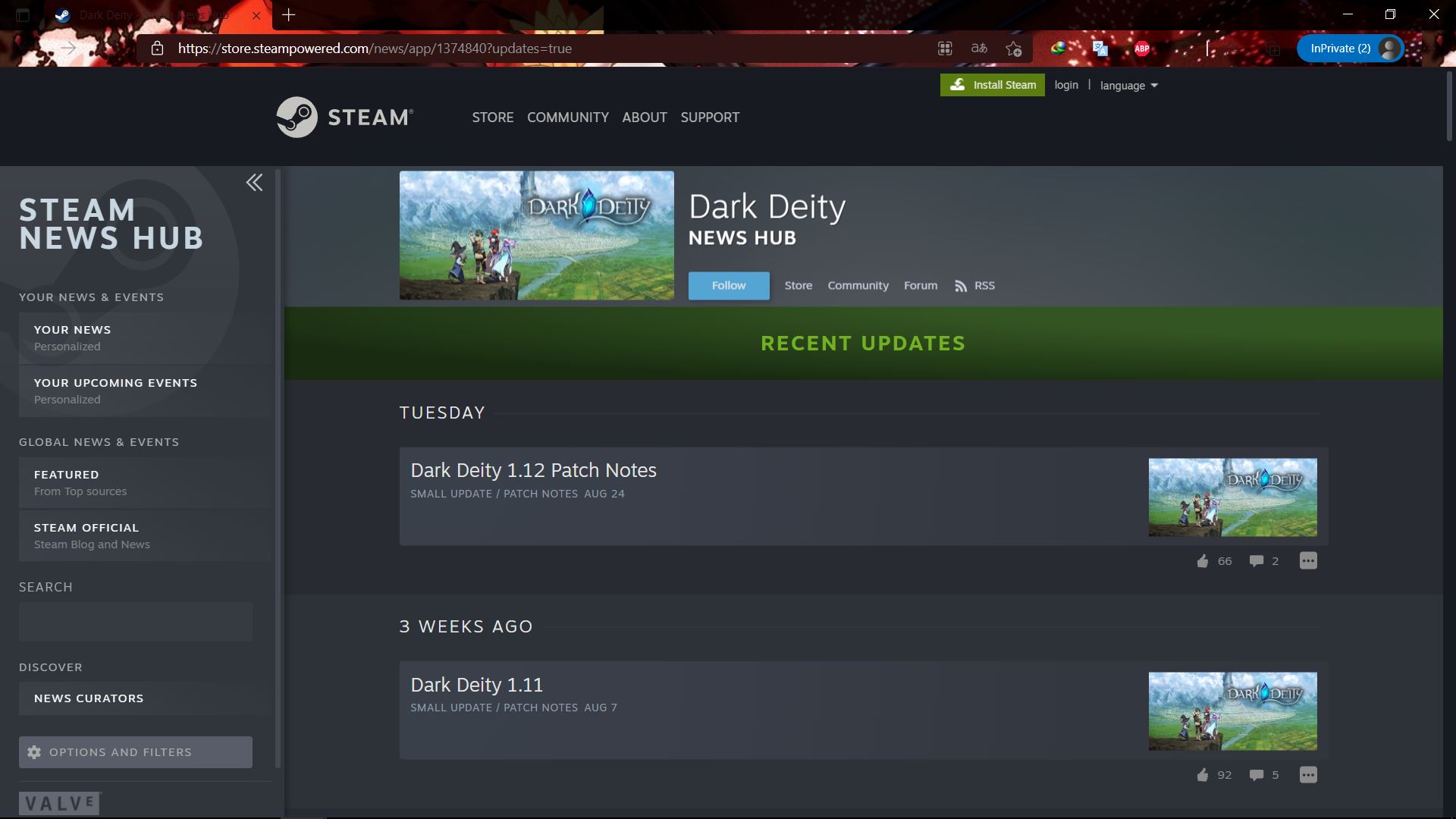 [REQUEST UPDATE] Dark Deity