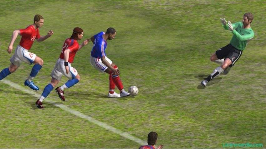 Hình ảnh trong game PES 2007 (screenshot)