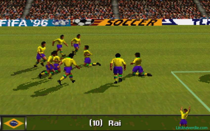 Hình ảnh trong game FIFA 96 (screenshot)