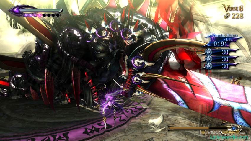 Hình ảnh trong game Bayonetta 2 (screenshot)