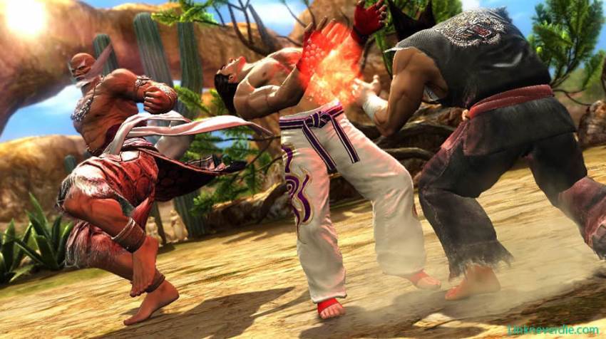 Hình ảnh trong game Tekken Tag Tournament 2 (screenshot)