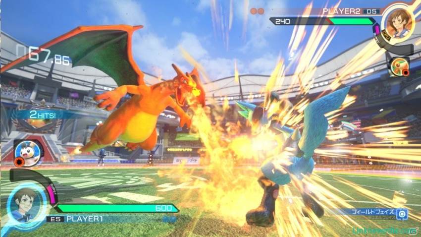 Hình ảnh trong game Pokken Tournament (screenshot)