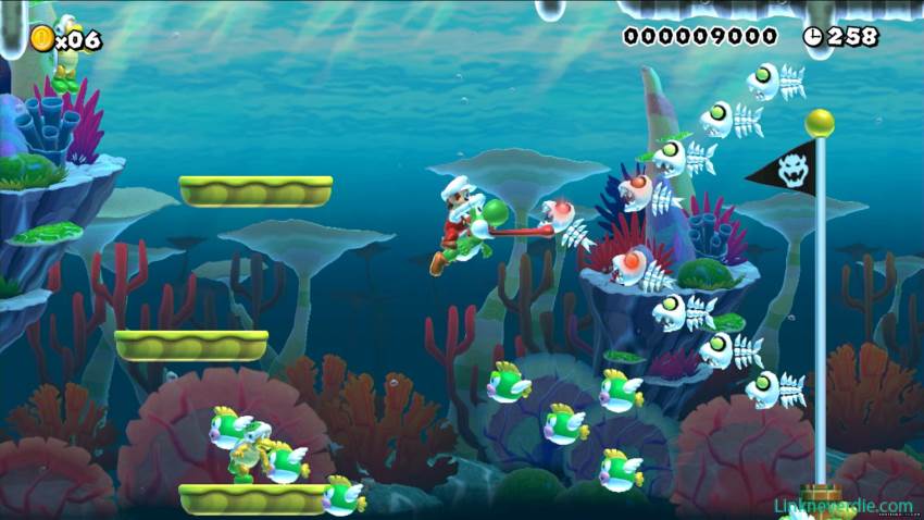 Hình ảnh trong game Super Mario Maker (screenshot)