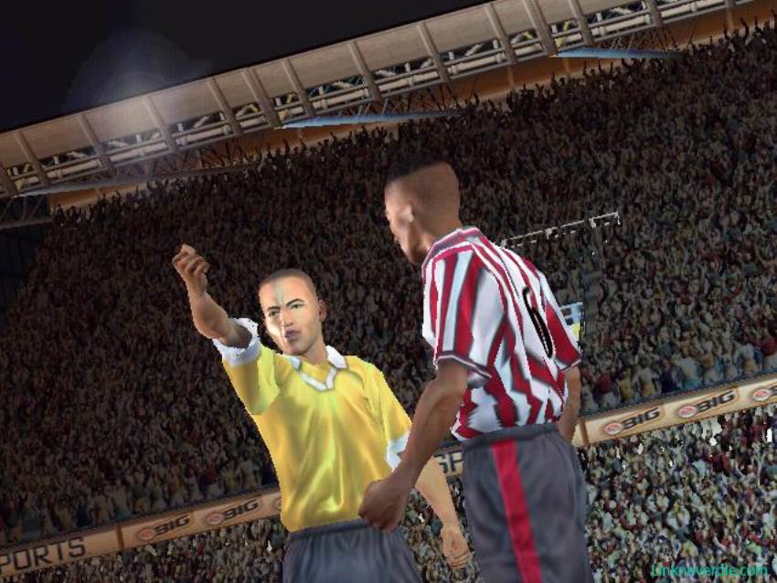 Hình ảnh trong game FIFA 2002 (screenshot)