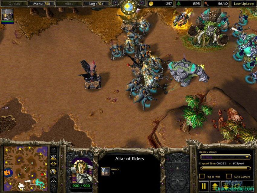 Hình ảnh trong game Warcraft 3 (screenshot)