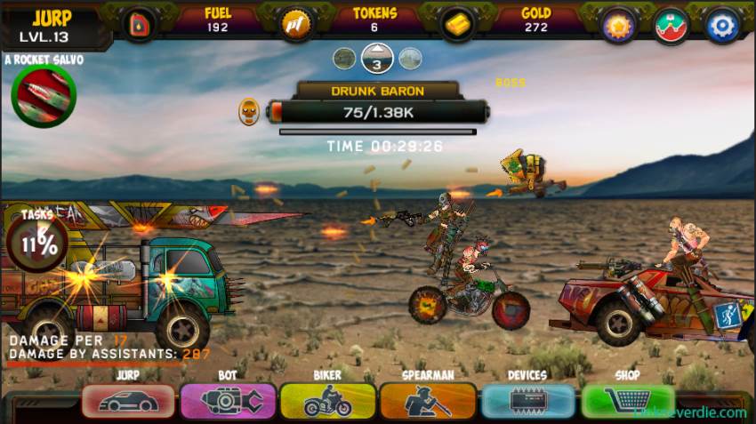 Hình ảnh trong game Tapocalypse (screenshot)