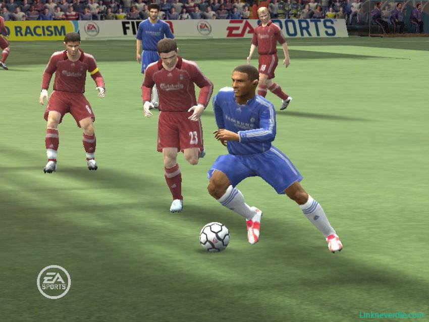 Hình ảnh trong game FIFA 08 (screenshot)