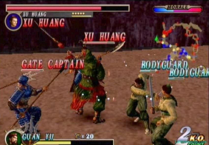 Hình ảnh trong game Dynasty Warriors 2 (screenshot)