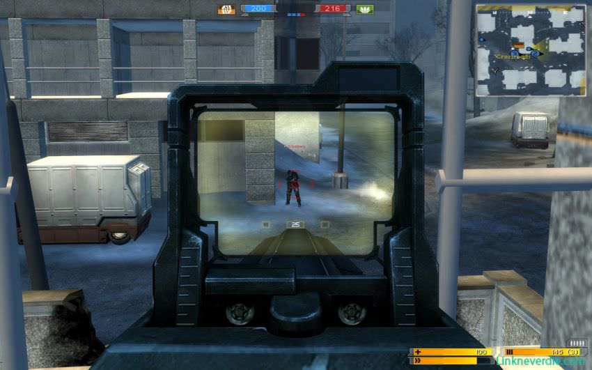 Hình ảnh trong game Battlefield 2142 (screenshot)