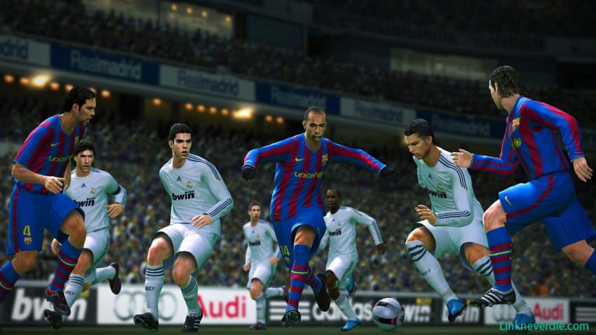 Hình ảnh trong game PES 2010 (screenshot)