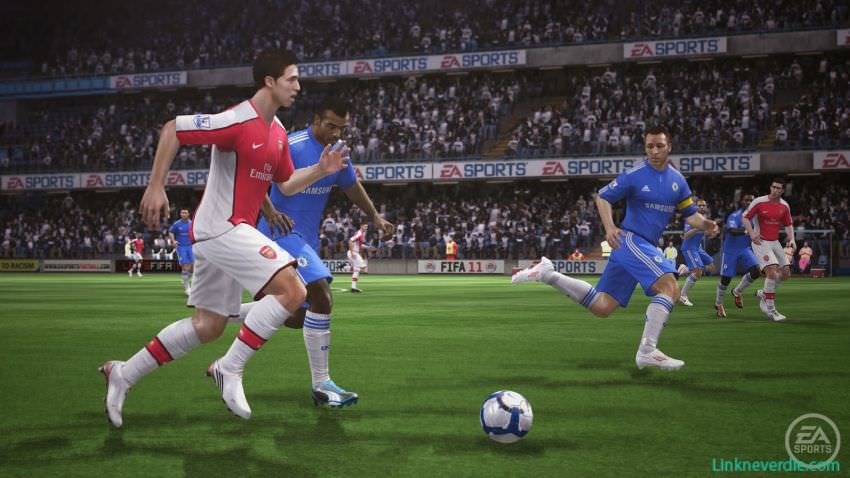 Hình ảnh trong game FIFA 11 (screenshot)