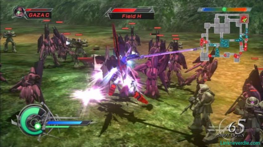 Hình ảnh trong game Dynasty Warriors: Gundam 2 (screenshot)