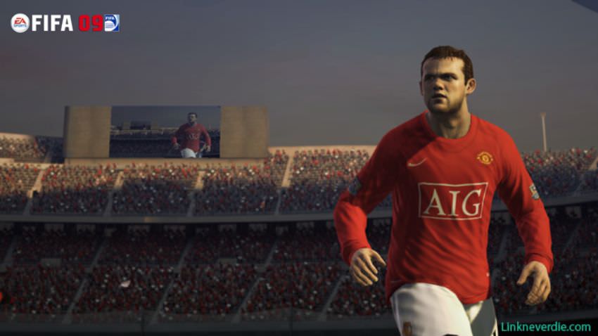 Hình ảnh trong game FIFA 09 (screenshot)