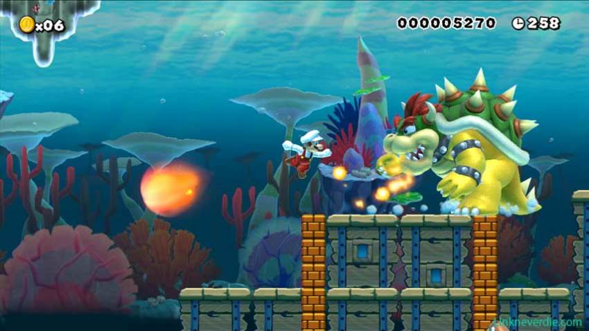 Hình ảnh trong game Super Mario Maker (screenshot)