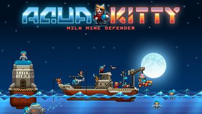 Aqua Kitty - Milk Mine Defender