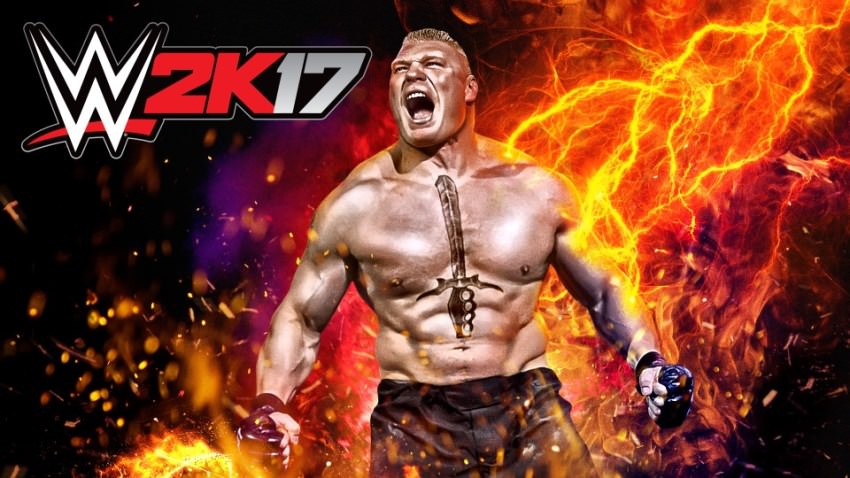 WWE 2K17 cover