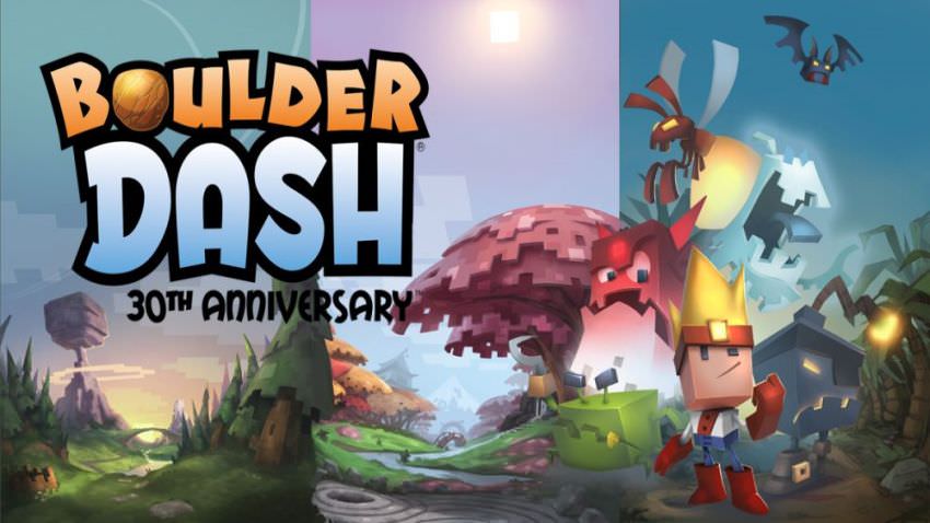 Boulder Dash - 30th Anniversary cover