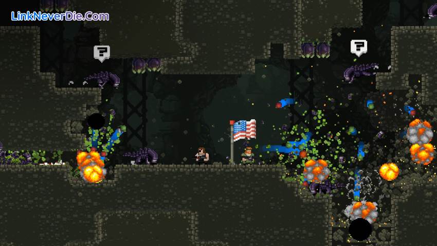 Hình ảnh trong game Broforce (screenshot)