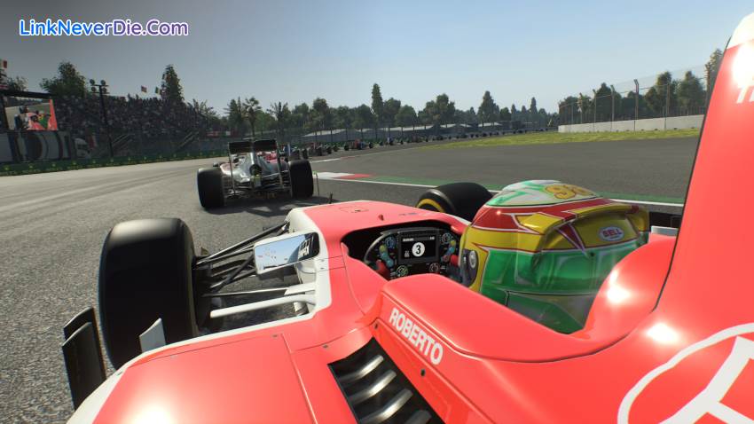 Hình ảnh trong game F1 2015 (screenshot)