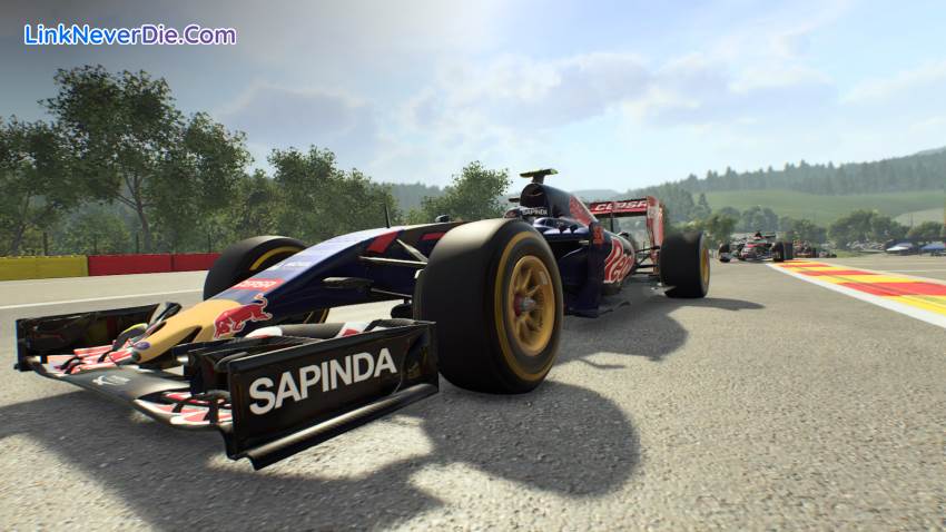 Hình ảnh trong game F1 2015 (screenshot)