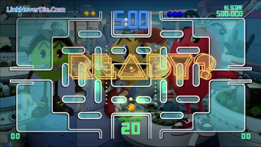 Hình ảnh trong game PAC-MAN Championship Edition DX+ (screenshot)