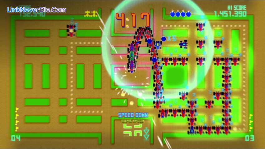 Hình ảnh trong game PAC-MAN Championship Edition DX+ (screenshot)