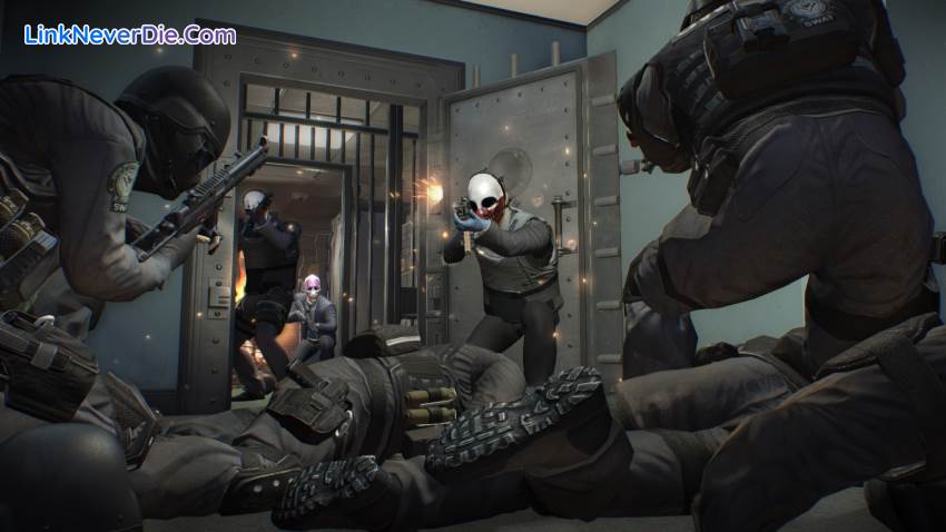 Hình ảnh trong game PAYDAY 2 (screenshot)