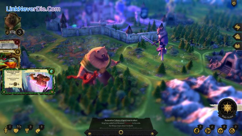 Hình ảnh trong game Armello (screenshot)