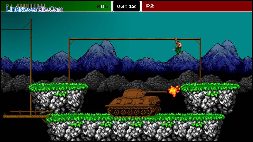 Hình ảnh trong game 8-Bit Commando (screenshot)