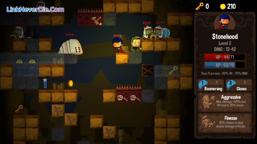 Hình ảnh trong game Vertical Drop Heroes HD (screenshot)