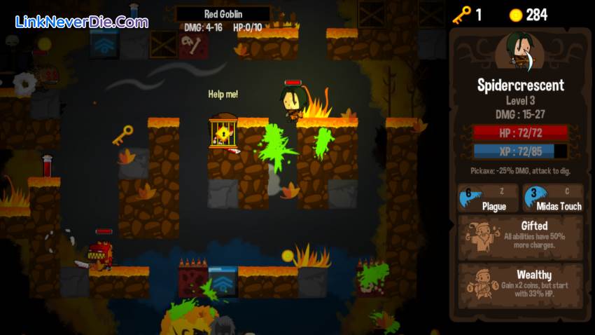 Hình ảnh trong game Vertical Drop Heroes HD (screenshot)