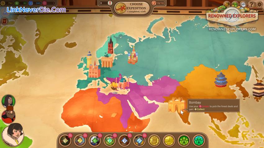 Hình ảnh trong game Renowned Explorers: International Society (screenshot)