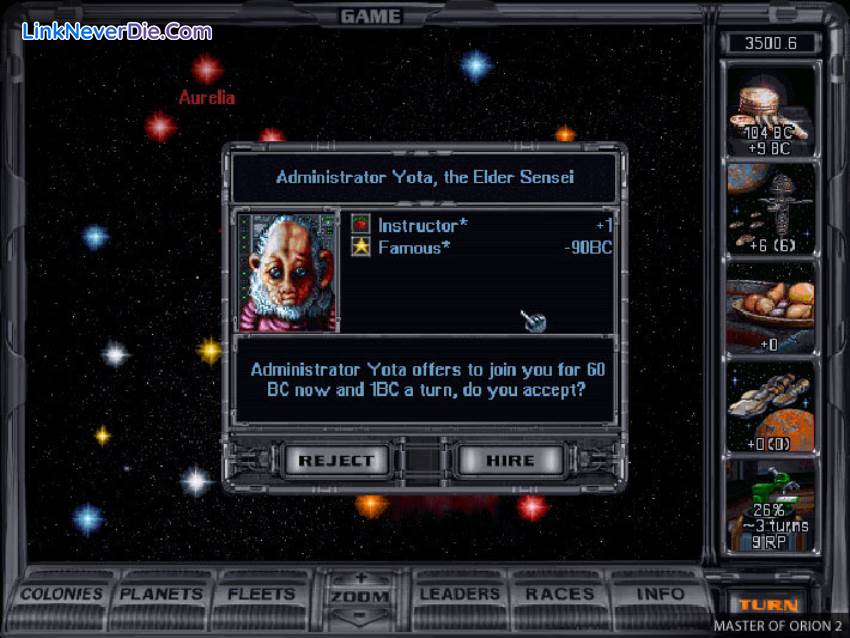 Hình ảnh trong game Master of Orion 1 + 2 (screenshot)