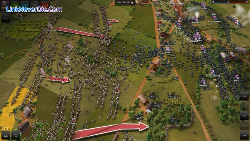 Hình ảnh trong game Ultimate General: Gettysburg (screenshot)