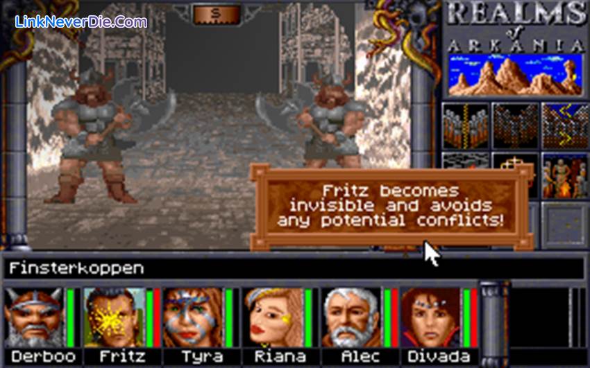 Hình ảnh trong game Realms of Arkania 2: Star Trail (screenshot)