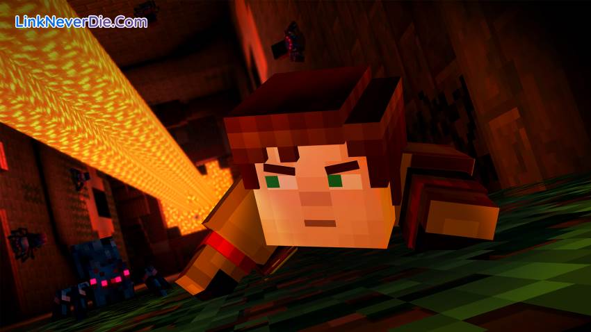 Hình ảnh trong game Minecraft Story Mode (screenshot)