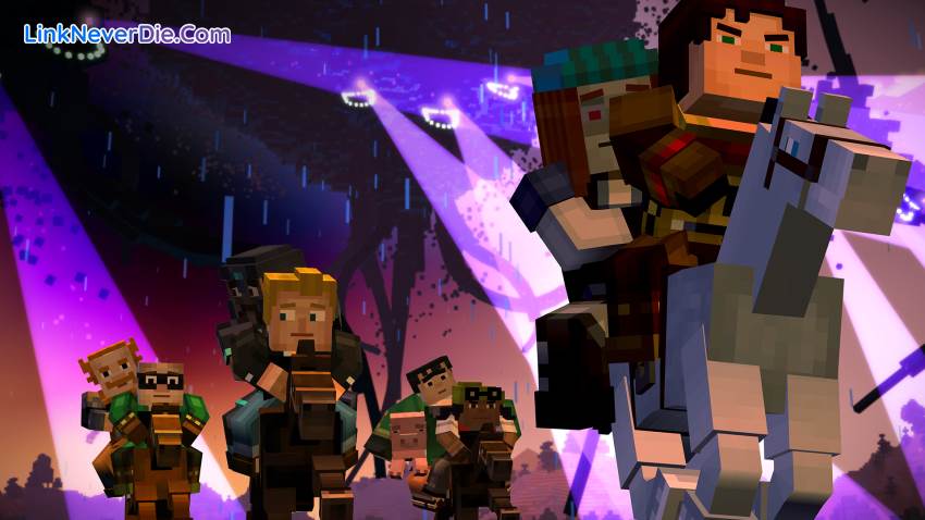 Hình ảnh trong game Minecraft Story Mode (screenshot)