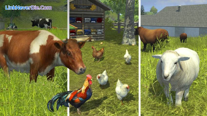 Hình ảnh trong game Farming Simulator 2013 (screenshot)