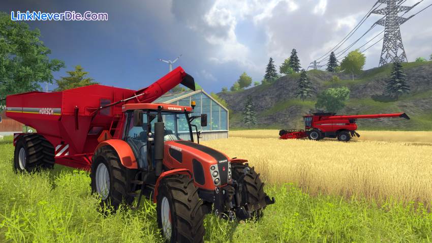 Hình ảnh trong game Farming Simulator 2013 (screenshot)