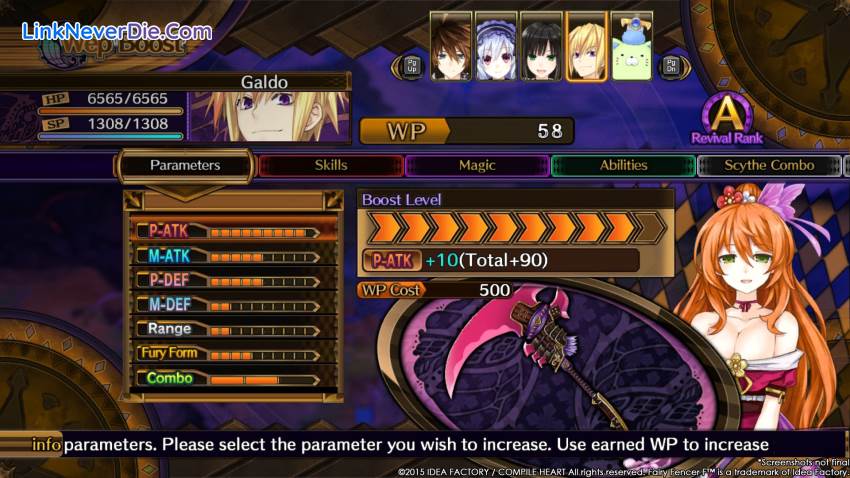 Hình ảnh trong game Fairy Fencer F (screenshot)