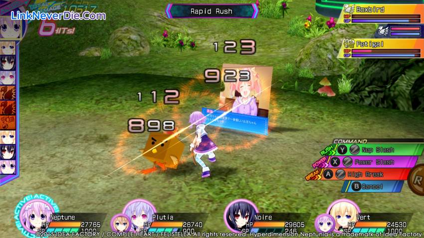 Hình ảnh trong game Hyperdimension Neptunia Re;Birth3 V Generation (screenshot)