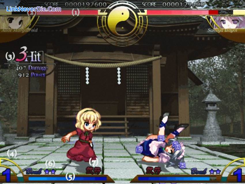 Hình ảnh trong game Touhou 7.5 - Immaterial and Missing Power (screenshot)