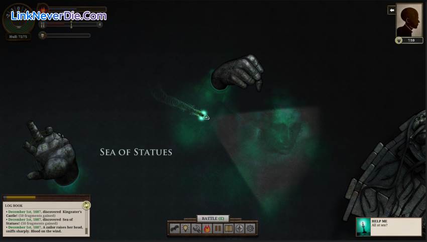 Hình ảnh trong game Sunless Sea (screenshot)