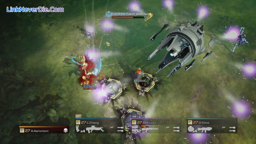 Hình ảnh trong game Helldivers (screenshot)