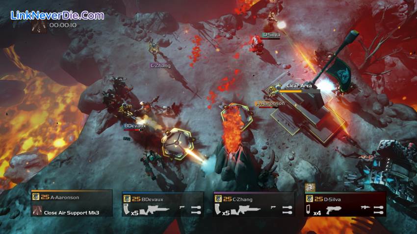 Hình ảnh trong game Helldivers (screenshot)