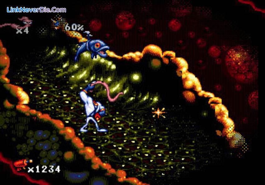 Hình ảnh trong game Earthworm Jim (screenshot)