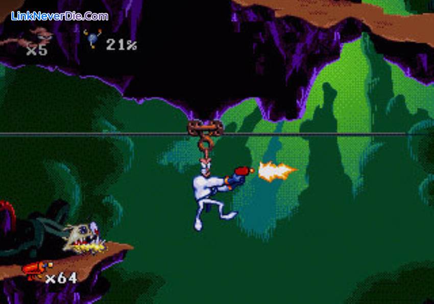 Hình ảnh trong game Earthworm Jim (screenshot)