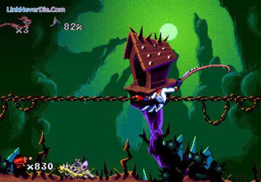 Hình ảnh trong game Earthworm Jim (screenshot)