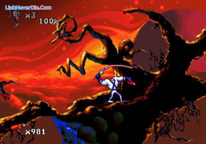 Hình ảnh trong game Earthworm Jim 2 (screenshot)