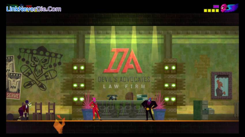 Hình ảnh trong game Guacamelee! (screenshot)